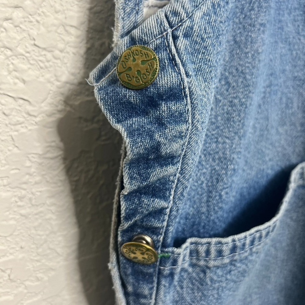 Vintage OshKosh B'Gosh Denim Overalls Union Made / Vestbak / Sanforized / USA - Picture 6 of 16